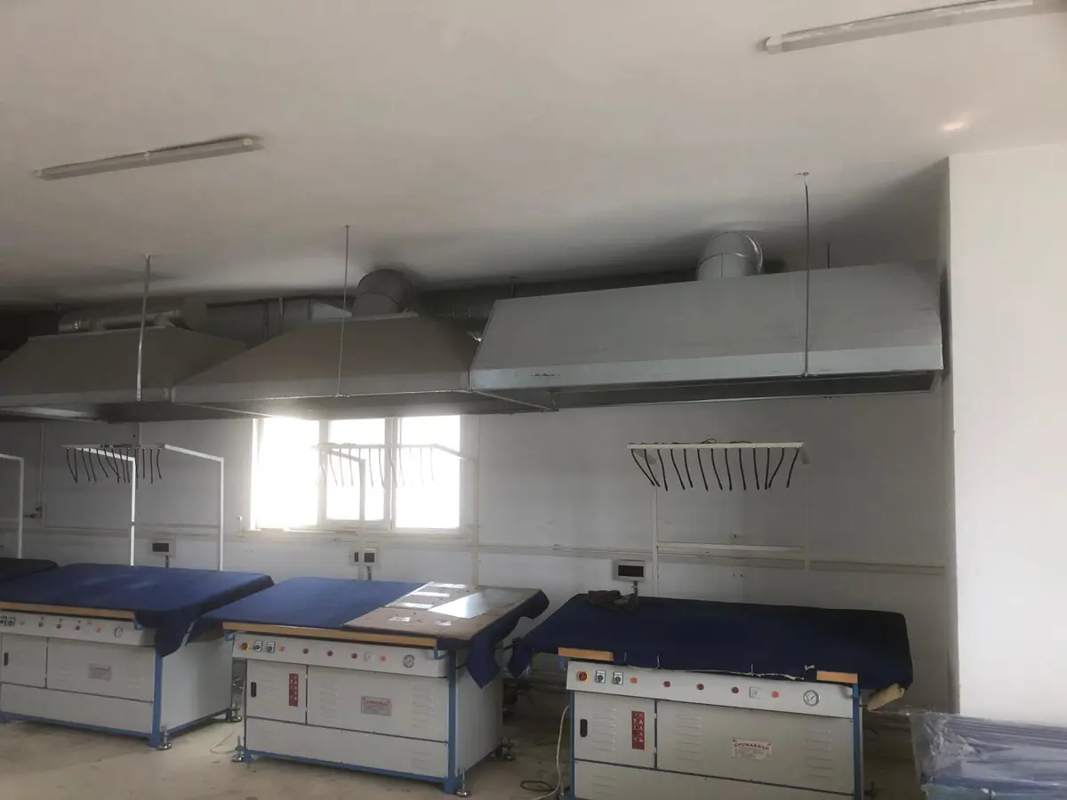Ütü Paket Davlumbaz Çalışması