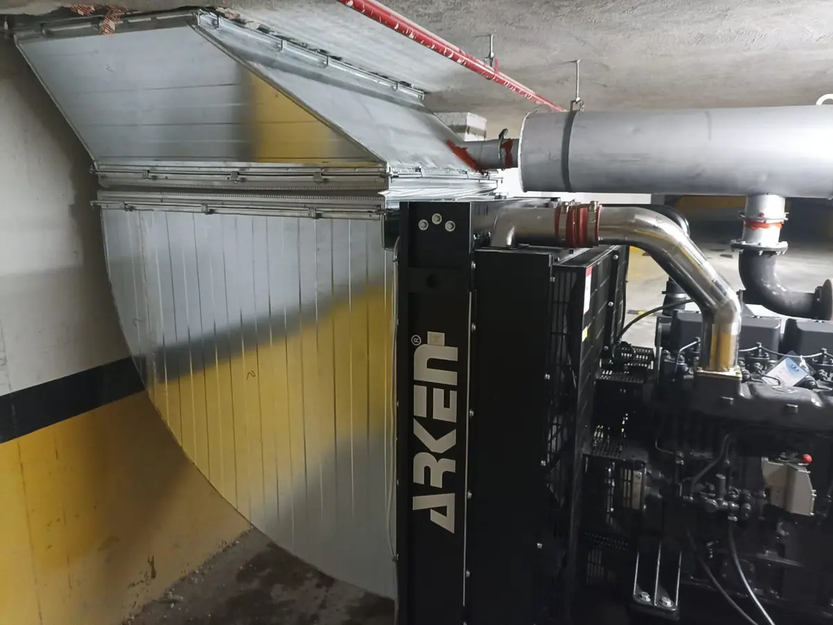 Jeneratör Havalandırma Egzoz Sistemi Çalışması