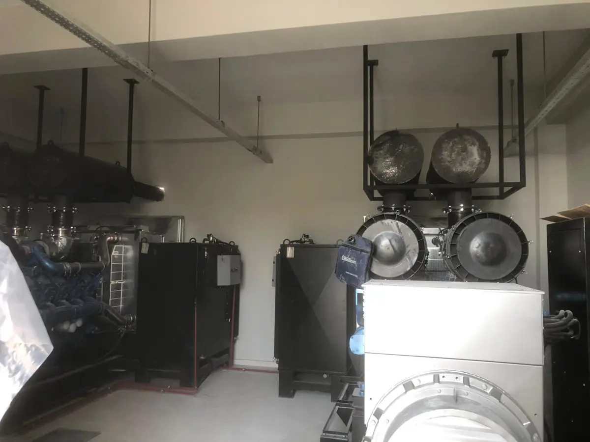 Jeneratör Havalandırma Egzoz Sistemi Çalışması